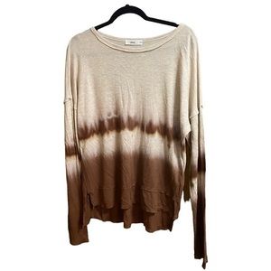 EUC Talulah Tie Dye Waffle Knit Top‎